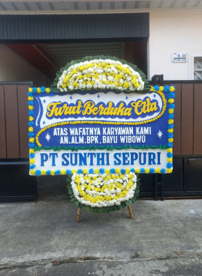 Papan Bunga Duka di Sungai Asam