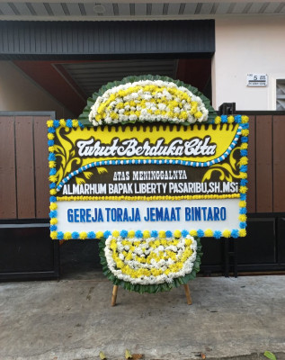 Papan Bunga Duka di Sungai Asam