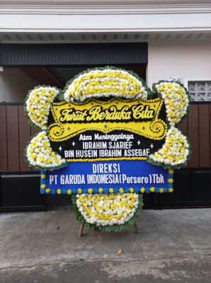Papan Bunga Duka di Sungai Asam